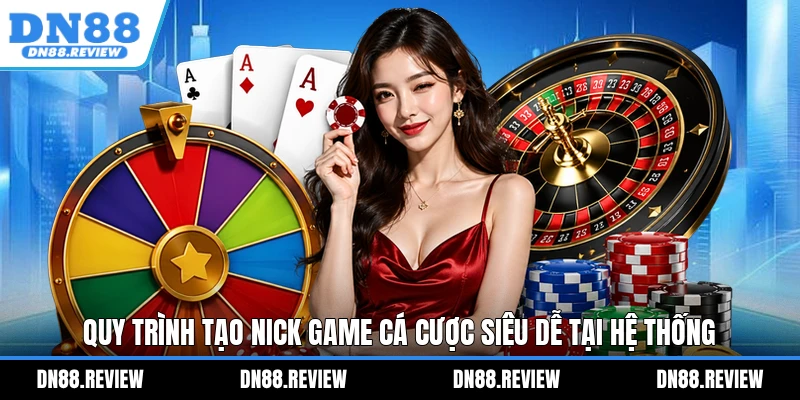 Quy trình tạo nick game cá cược siêu dễ tại hệ thống Quy trình tạo nick game cá cược siêu dễ tại hệ thống
